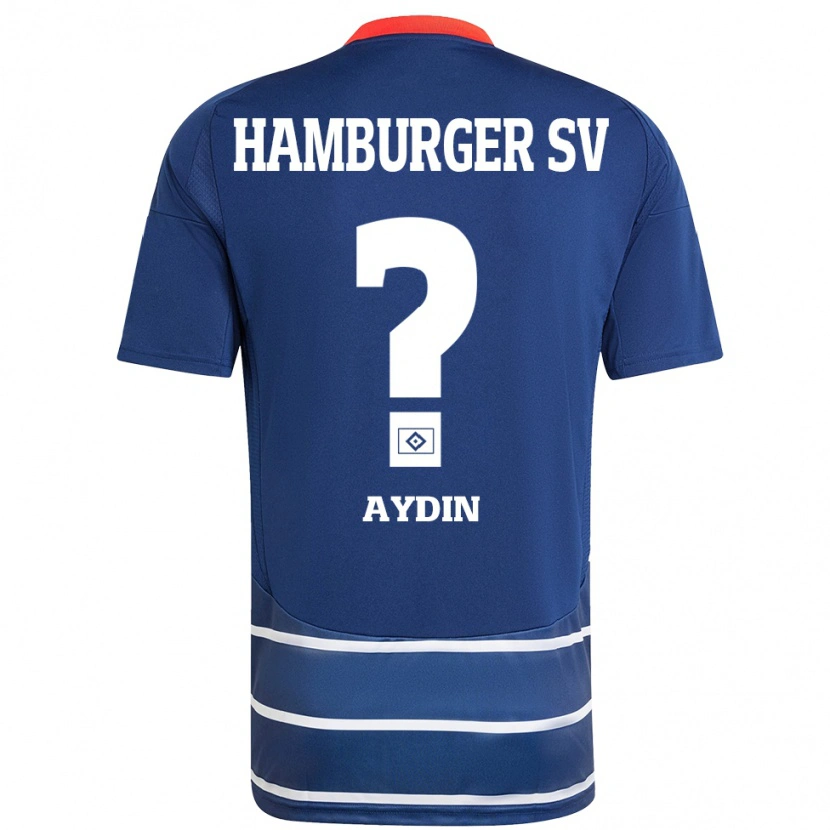 Danxen Niño Camiseta Emre Aydin #0 Azul Oscuro 2ª Equipación 2024/25 La Camisa México