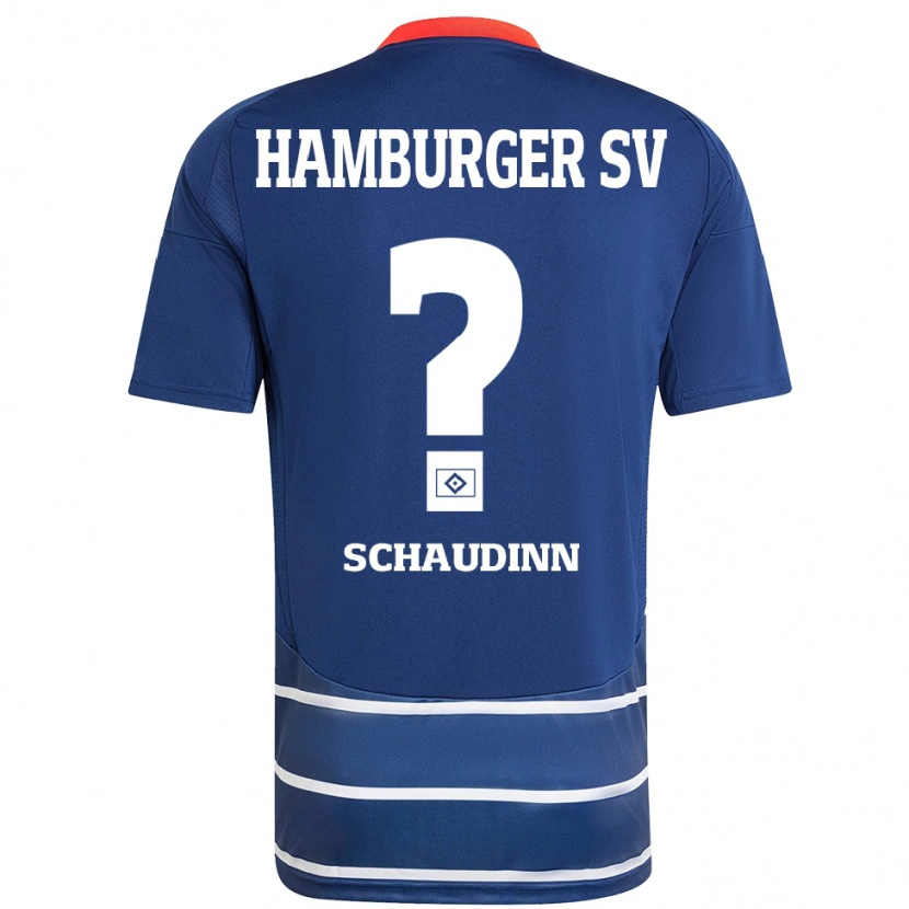 Danxen Niño Camiseta Timo Schaudinn #0 Azul Oscuro 2ª Equipación 2024/25 La Camisa México