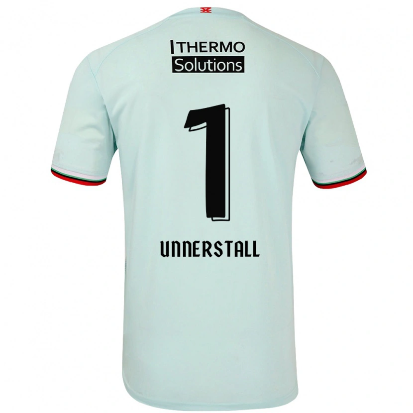 Danxen Niño Camiseta Lars Unnerstall #1 Verde Claro 2ª Equipación 2024/25 La Camisa México