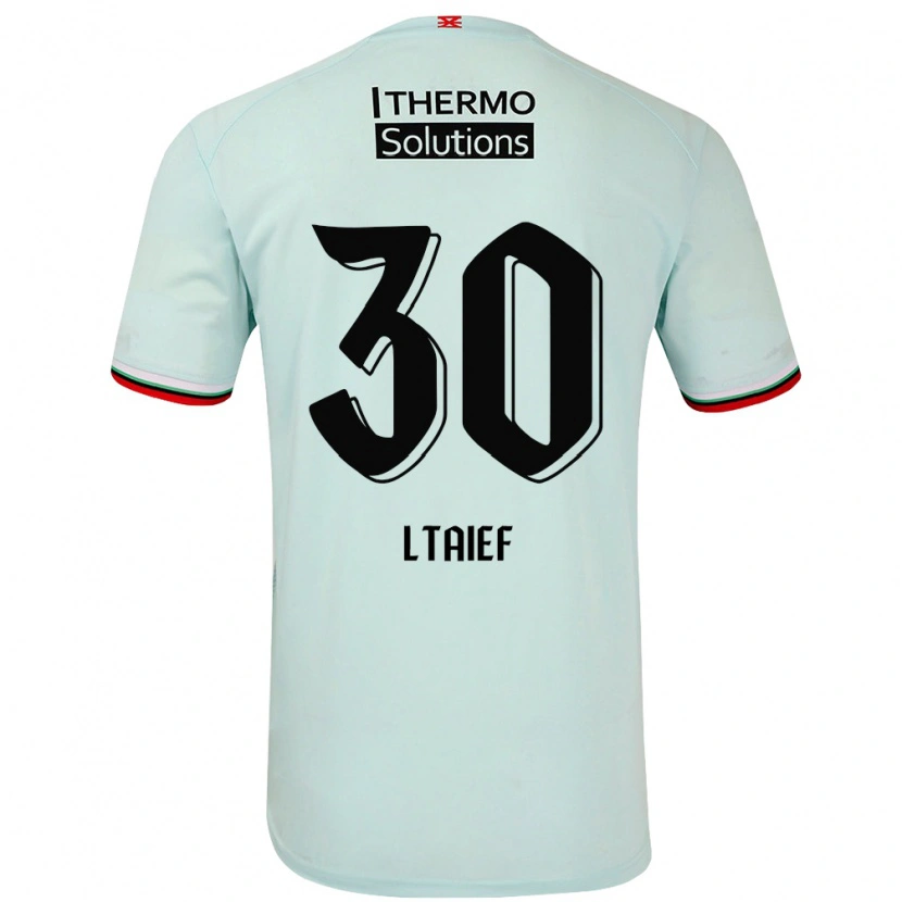 Danxen Niño Camiseta Sayfallah Ltaief #30 Verde Claro 2ª Equipación 2024/25 La Camisa México