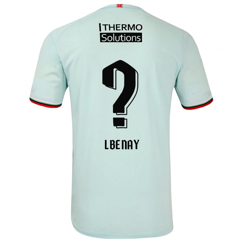Danxen Niño Camiseta Semir Lbenay #0 Verde Claro 2ª Equipación 2024/25 La Camisa México