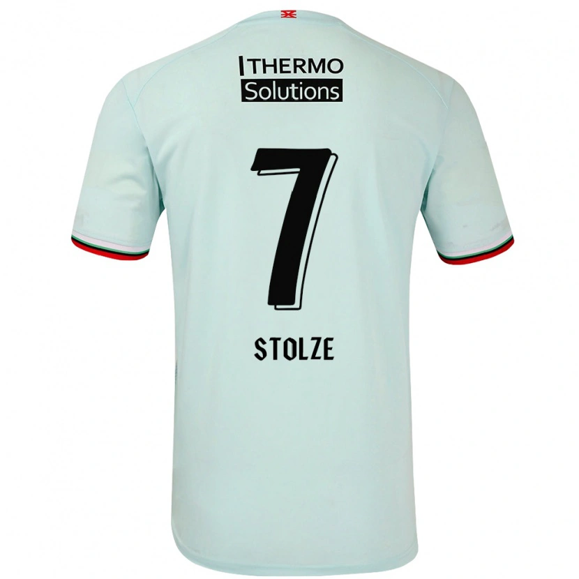 Danxen Niño Camiseta Anna-Lena Stolze #7 Verde Claro 2ª Equipación 2024/25 La Camisa México