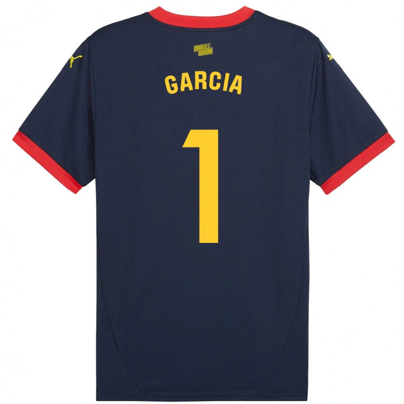 Danxen Niño Camiseta Lucas García #1 Azul Marino Rojo 2ª Equipación 2024/25 La Camisa México