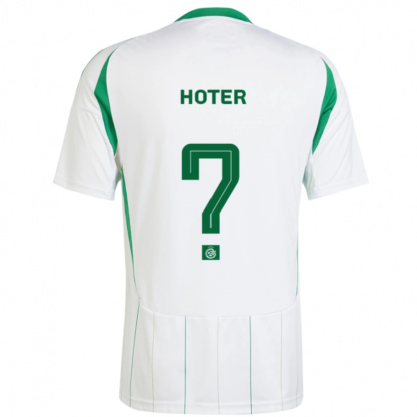 Danxen Niño Camiseta Tavor Hoter #0 Blanco Verde 2ª Equipación 2024/25 La Camisa México