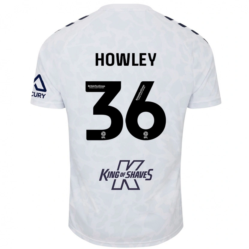 Danxen Niño Camiseta Ryan Howley #36 Blanco 2ª Equipación 2024/25 La Camisa México
