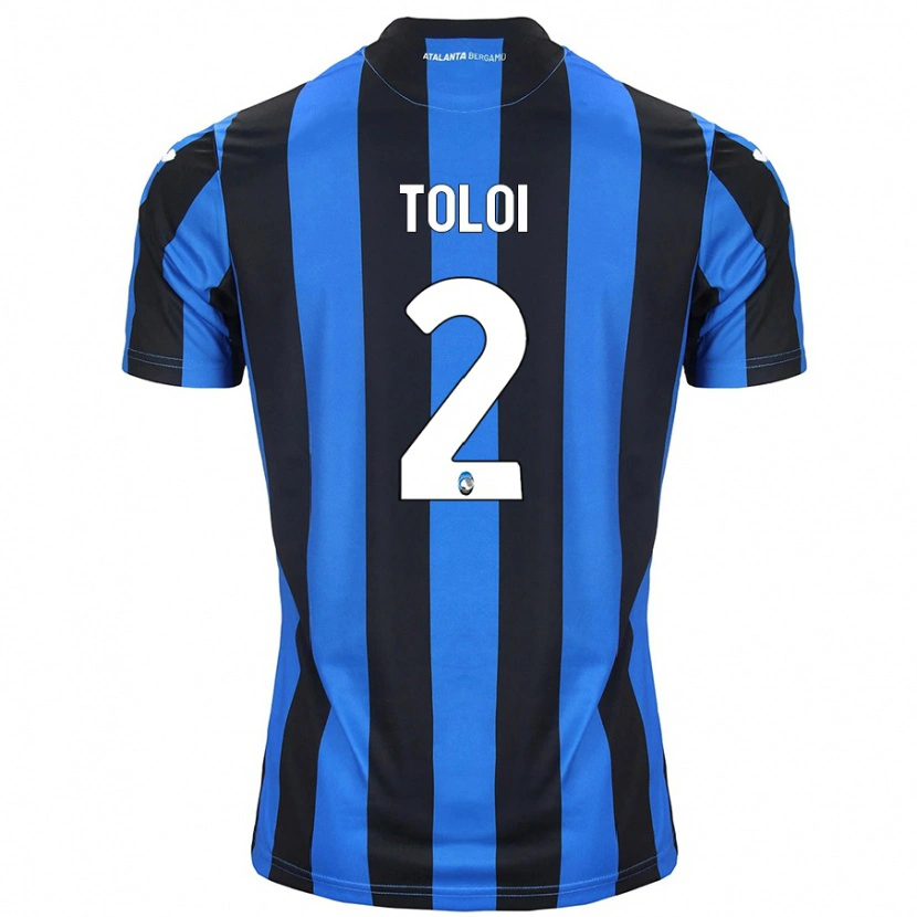 Danxen Hombre Camiseta Rafael Tolói #2 Azul Negro 1ª Equipación 2024/25 La Camisa México