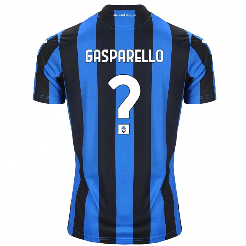 Danxen Hombre Camiseta Francesco Gasparello #0 Azul Negro 1ª Equipación 2024/25 La Camisa México