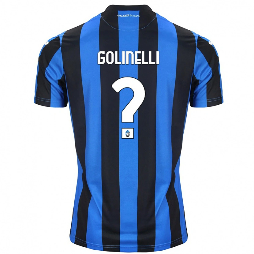 Danxen Hombre Camiseta Martino Golinelli #0 Azul Negro 1ª Equipación 2024/25 La Camisa México