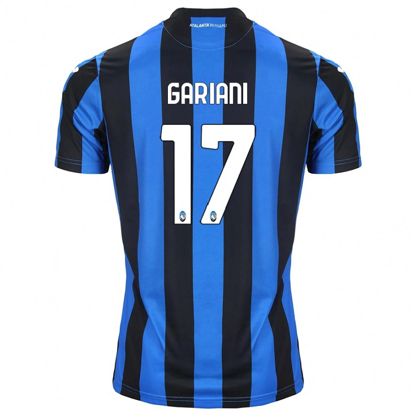Danxen Hombre Camiseta Niccolò Gariani #17 Azul Negro 1ª Equipación 2024/25 La Camisa México