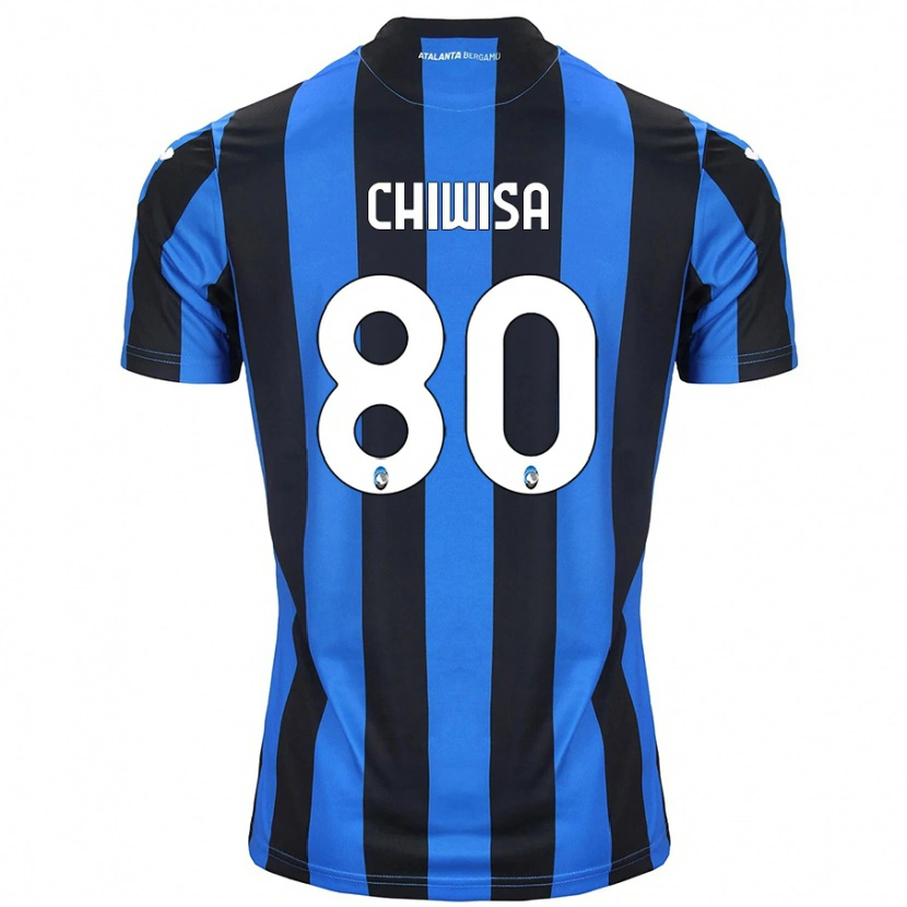 Danxen Hombre Camiseta Mannah Chiwisa #80 Azul Negro 1ª Equipación 2024/25 La Camisa México