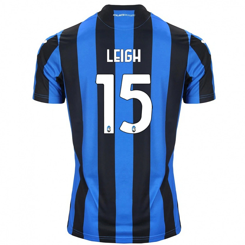 Danxen Hombre Camiseta Adrienne Leigh #15 Azul Negro 1ª Equipación 2024/25 La Camisa México