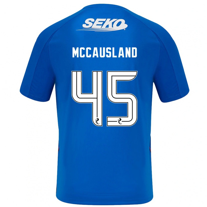 Danxen Hombre Camiseta Ross Mccausland #45 Azul Oscuro 1ª Equipación 2024/25 La Camisa México
