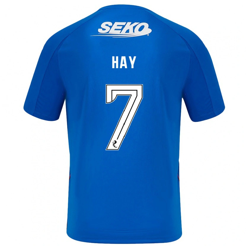 Danxen Hombre Camiseta Brogan Hay #7 Azul Oscuro 1ª Equipación 2024/25 La Camisa México
