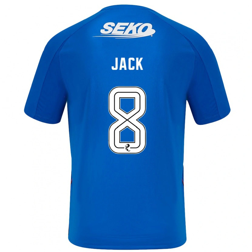 Danxen Hombre Camiseta Ryan Jack #8 Azul Oscuro 1ª Equipación 2024/25 La Camisa México