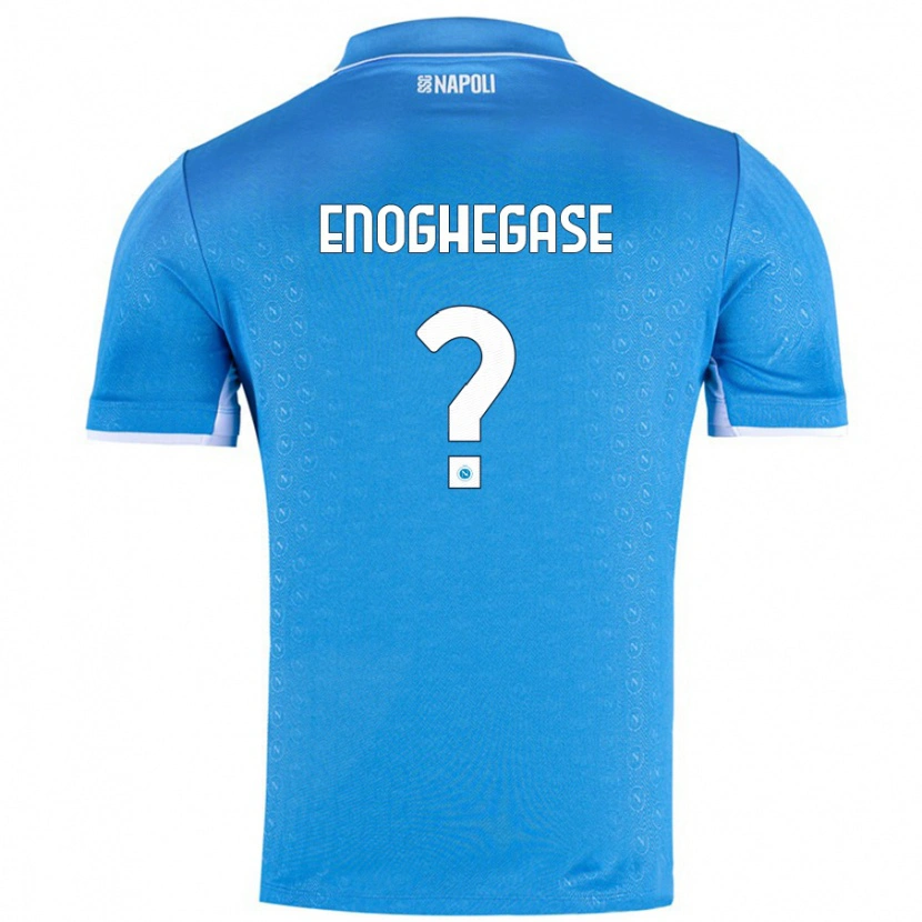 Danxen Hombre Camiseta Favour Enoghegase #0 Azul Cielo 1ª Equipación 2024/25 La Camisa México