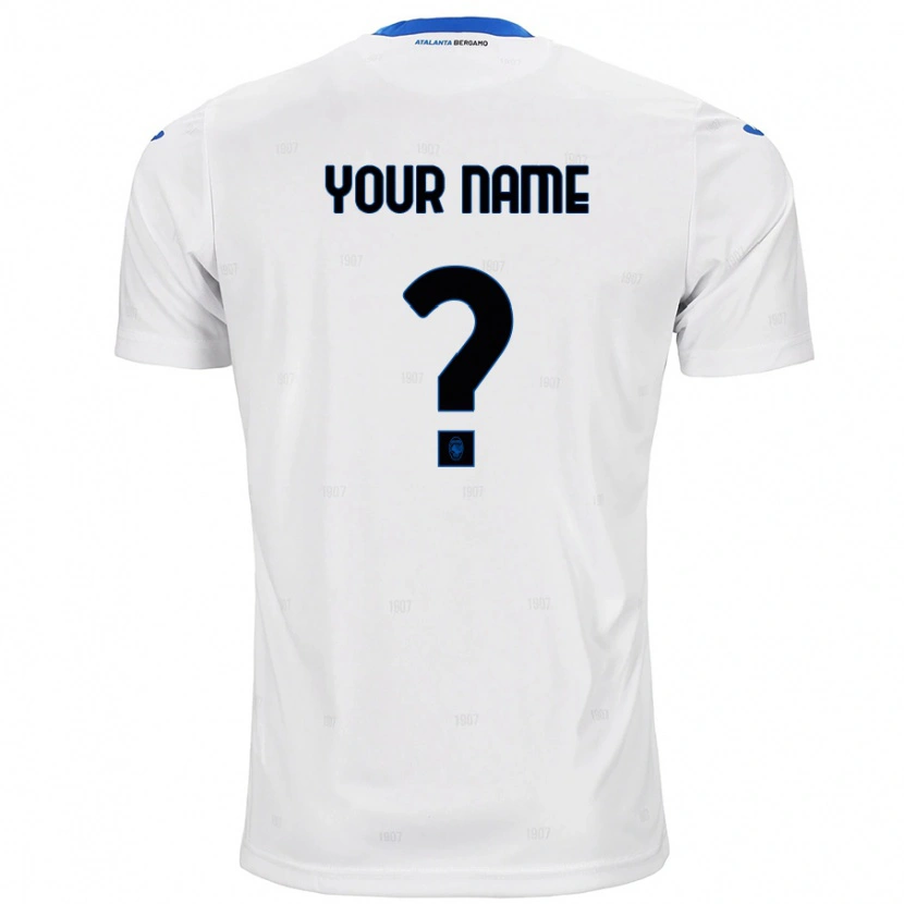 Danxen Hombre Camiseta Su Nombre #0 Blanco 2ª Equipación 2024/25 La Camisa México