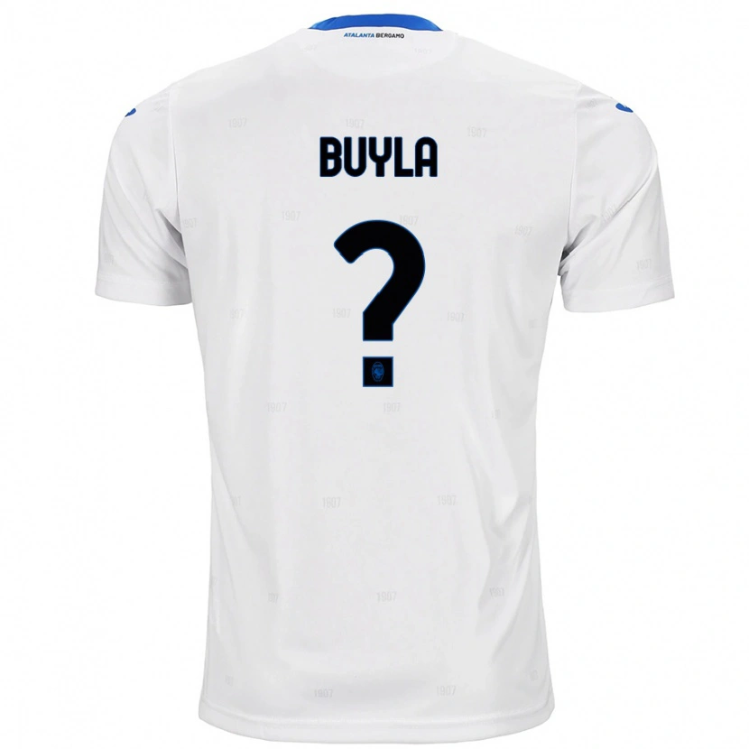Danxen Hombre Camiseta Hugo Buyla #0 Blanco 2ª Equipación 2024/25 La Camisa México