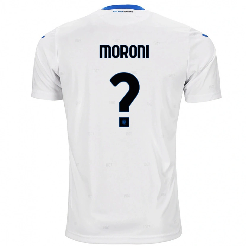 Danxen Hombre Camiseta Tommaso Moroni #0 Blanco 2ª Equipación 2024/25 La Camisa México