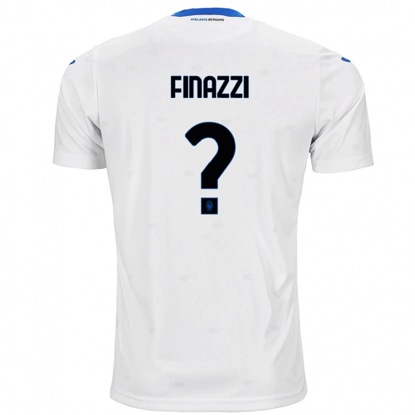 Danxen Hombre Camiseta Riccardo Finazzi #0 Blanco 2ª Equipación 2024/25 La Camisa México