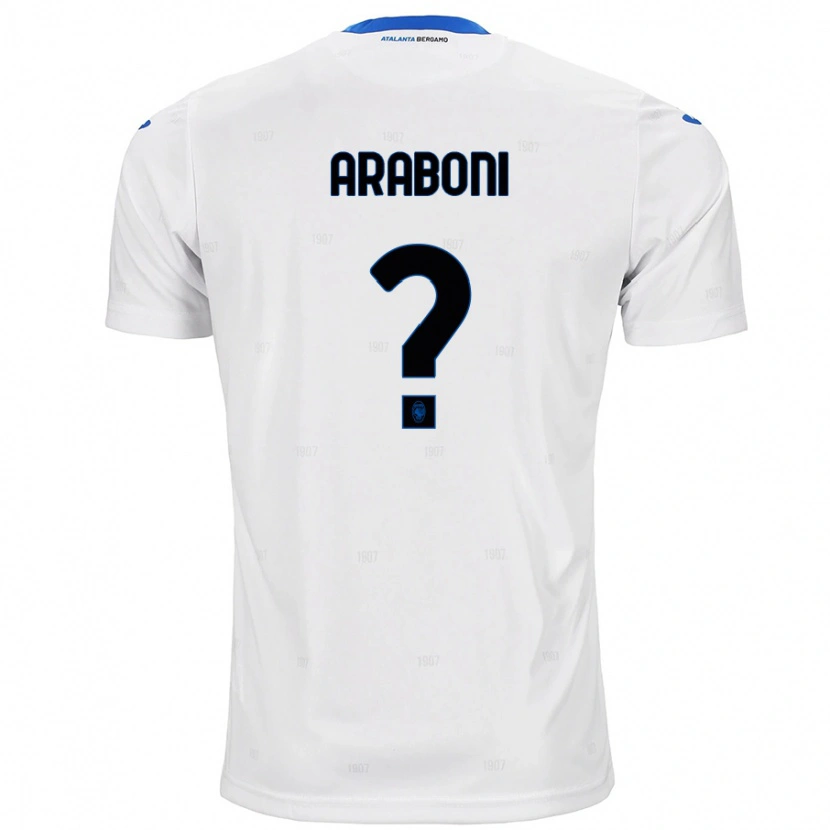 Danxen Hombre Camiseta Sebastiano Araboni #0 Blanco 2ª Equipación 2024/25 La Camisa México