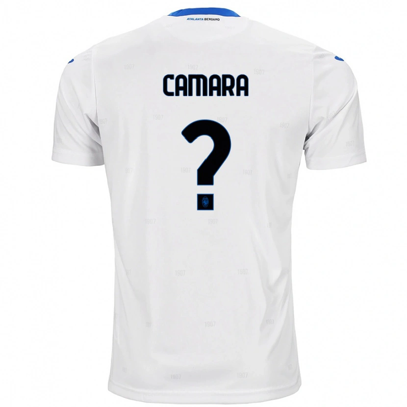 Danxen Hombre Camiseta Ibrahima Camara #0 Blanco 2ª Equipación 2024/25 La Camisa México