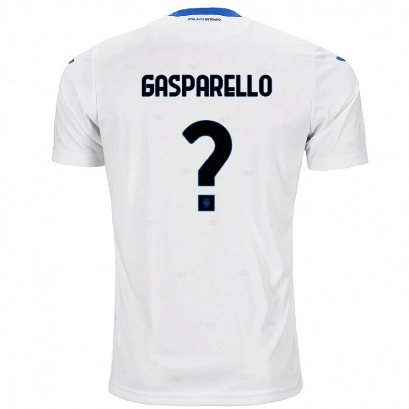 Danxen Hombre Camiseta Francesco Gasparello #0 Blanco 2ª Equipación 2024/25 La Camisa México