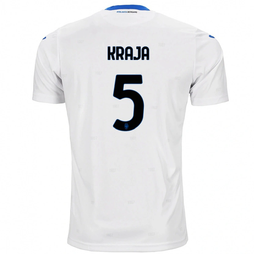 Danxen Hombre Camiseta Erdis Kraja #5 Blanco 2ª Equipación 2024/25 La Camisa México