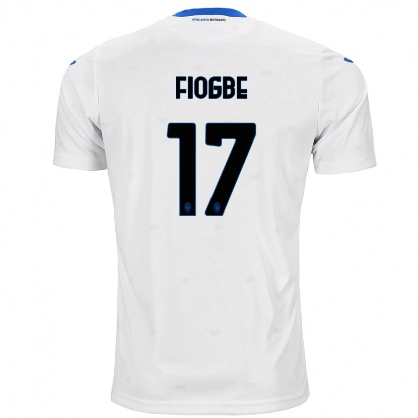Danxen Hombre Camiseta Candas Fiogbe #17 Blanco 2ª Equipación 2024/25 La Camisa México