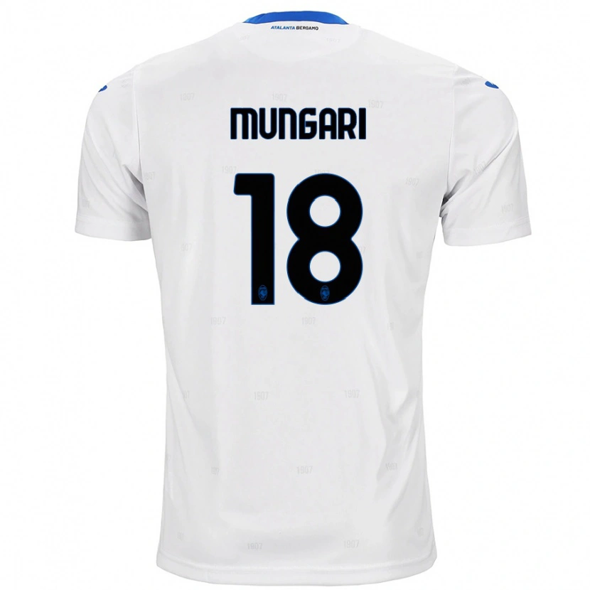Danxen Hombre Camiseta Giuseppe Mungari #18 Blanco 2ª Equipación 2024/25 La Camisa México