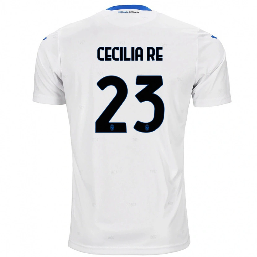 Danxen Hombre Camiseta Cecilia Re #23 Blanco 2ª Equipación 2024/25 La Camisa México