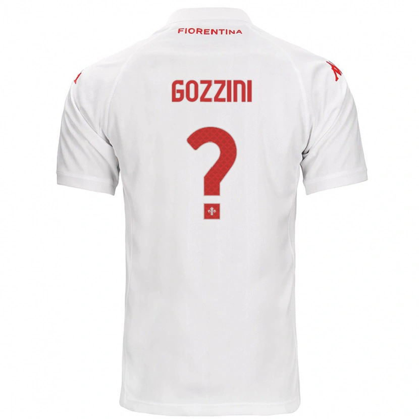 Danxen Hombre Camiseta Gozzini #0 Blanco 2ª Equipación 2024/25 La Camisa México