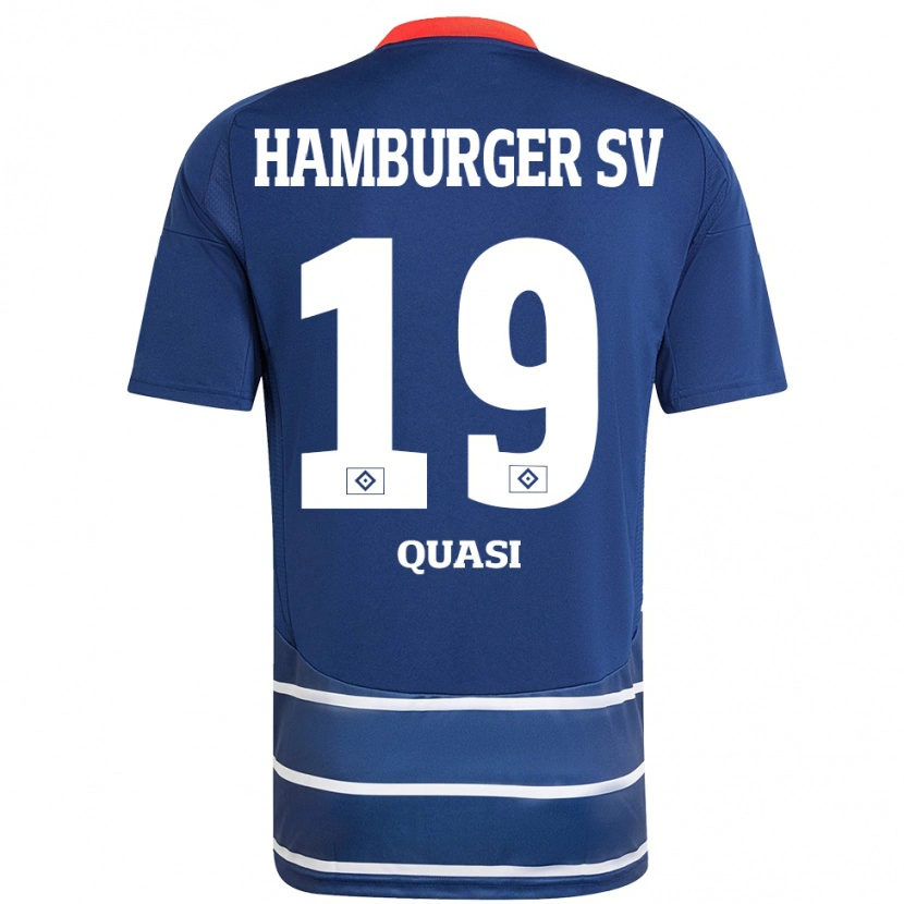 Danxen Hombre Camiseta Prince Quasi #19 Azul Oscuro 2ª Equipación 2024/25 La Camisa México