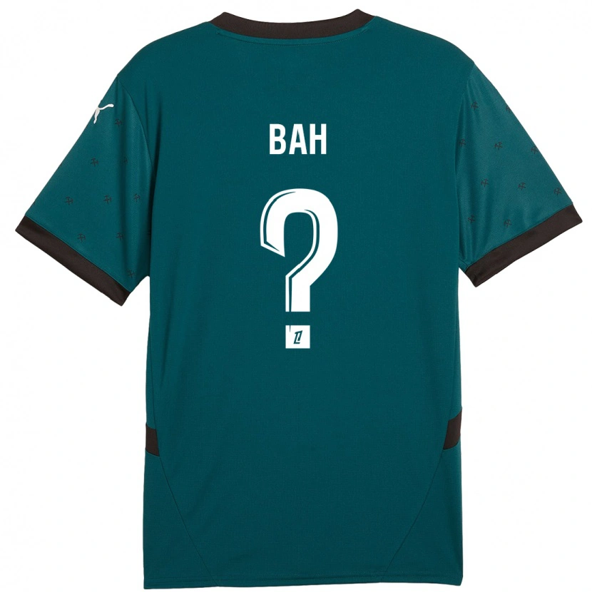 Danxen Hombre Camiseta Alpha Bah #0 Verde Oscuro 2ª Equipación 2024/25 La Camisa México