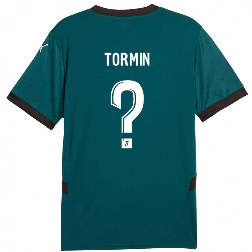 Danxen Hombre Camiseta Sean Tormin #0 Verde Oscuro 2ª Equipación 2024/25 La Camisa México