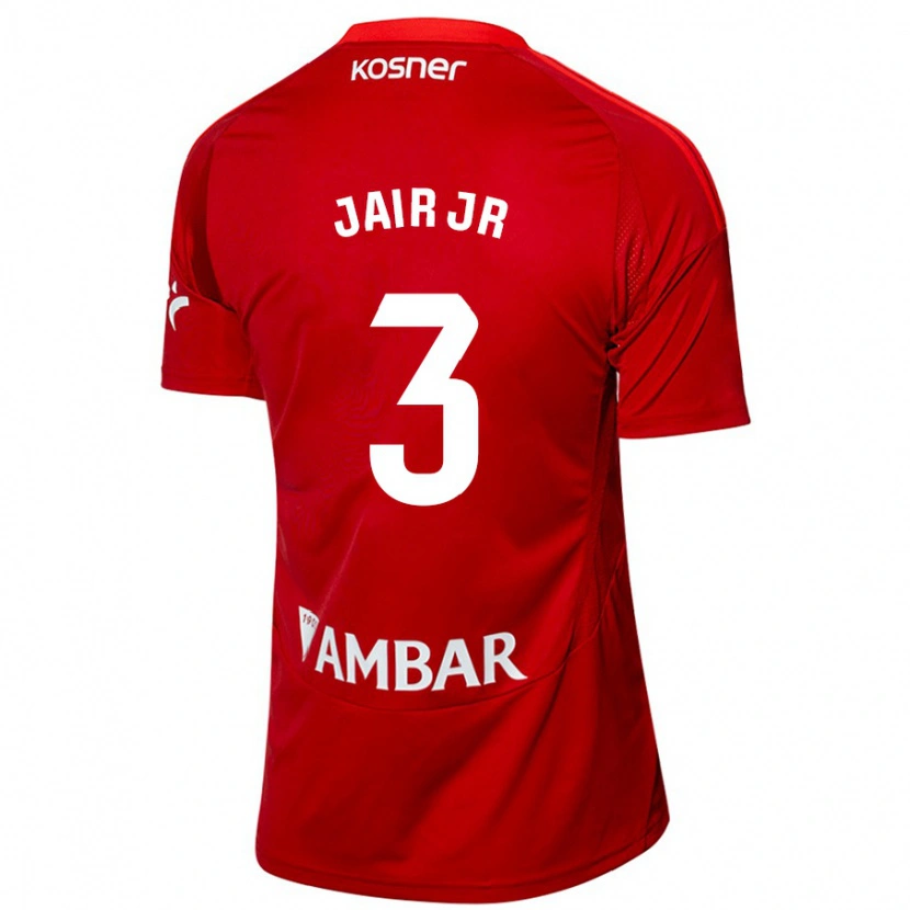 Danxen Hombre Camiseta Jair Amador #3 Blanco Azul 2ª Equipación 2024/25 La Camisa México