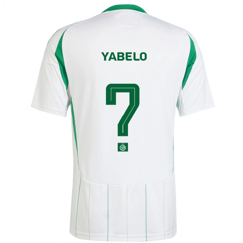 Danxen Hombre Camiseta Getachew Yabelo #0 Blanco Verde 2ª Equipación 2024/25 La Camisa México