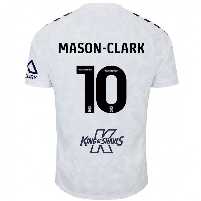 Danxen Hombre Camiseta Ephron Mason-Clark #10 Blanco 2ª Equipación 2024/25 La Camisa México