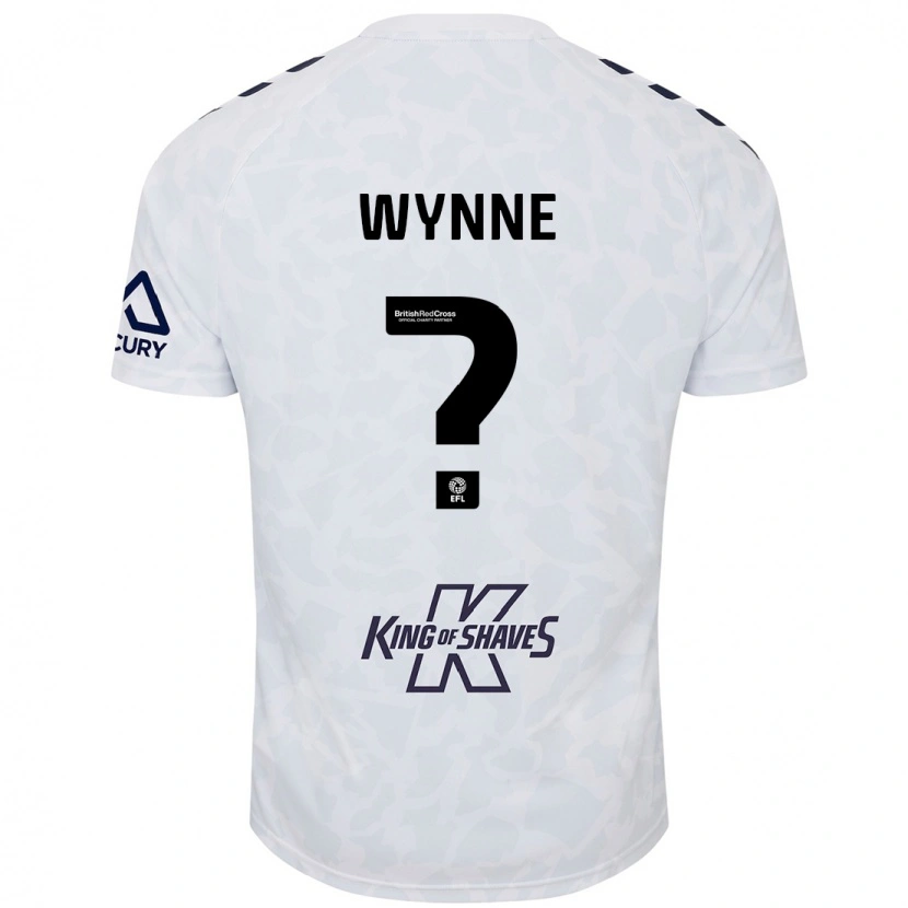 Danxen Hombre Camiseta Joe Wynne #0 Blanco 2ª Equipación 2024/25 La Camisa México