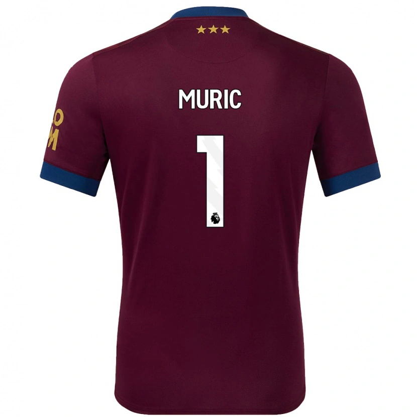 Danxen Hombre Camiseta Arijanet Muric #1 Marrón 2ª Equipación 2024/25 La Camisa México