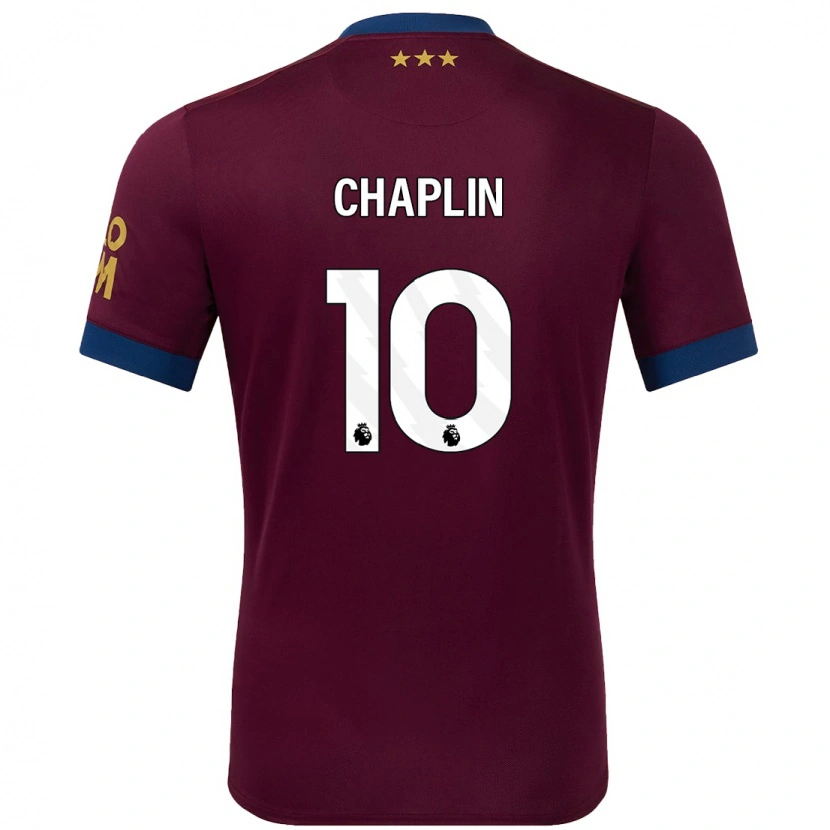 Danxen Hombre Camiseta Conor Chaplin #10 Marrón 2ª Equipación 2024/25 La Camisa México