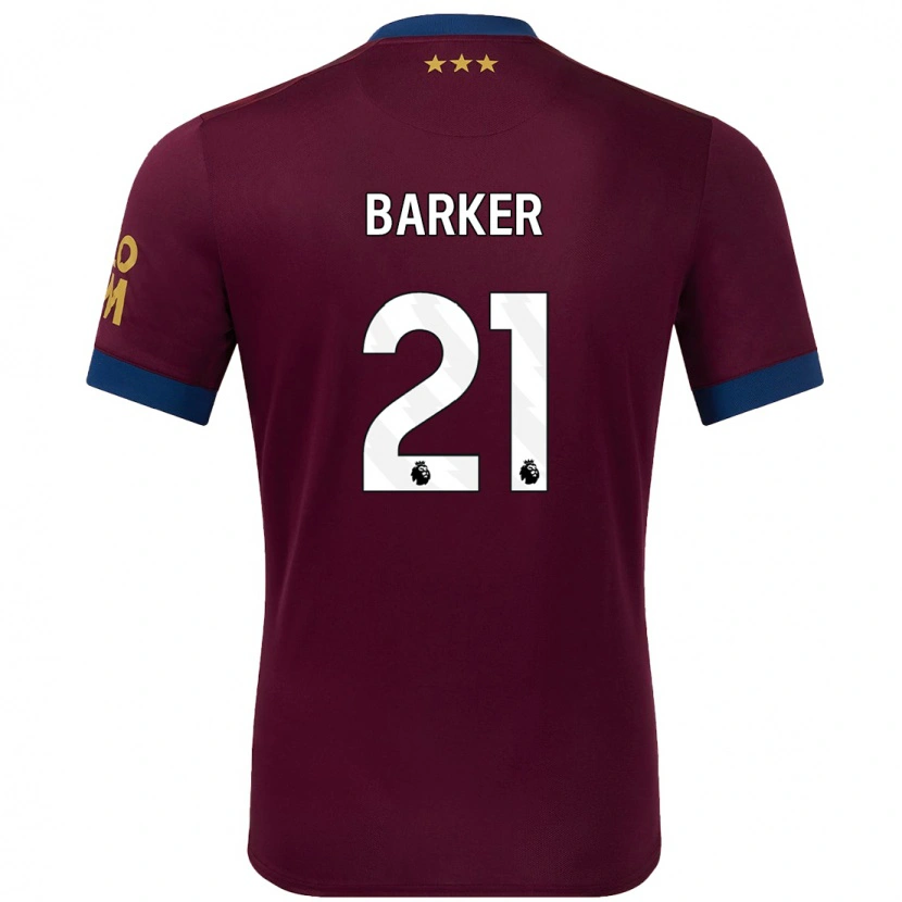 Danxen Hombre Camiseta Maisy Barker #21 Marrón 2ª Equipación 2024/25 La Camisa México