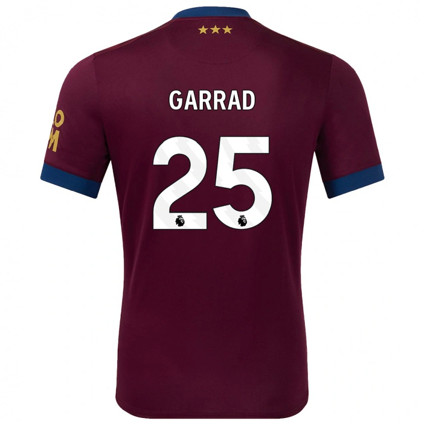 Danxen Hombre Camiseta Grace Garrad #25 Marrón 2ª Equipación 2024/25 La Camisa México