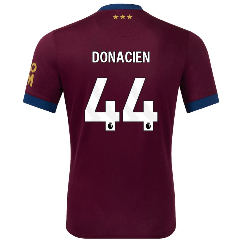 Danxen Hombre Camiseta Janoi Donacien #44 Marrón 2ª Equipación 2024/25 La Camisa México