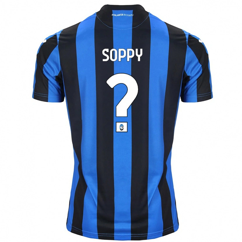 Danxen Mujer Camiseta Brandon Soppy #0 Azul Negro 1ª Equipación 2024/25 La Camisa México