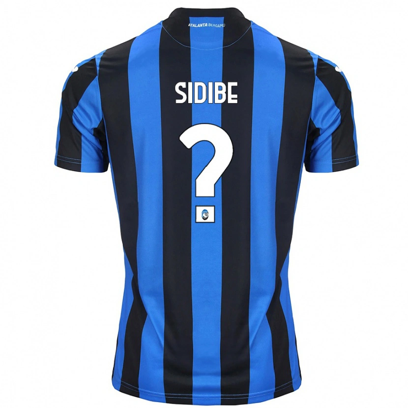 Danxen Mujer Camiseta Alassane Sidibe #0 Azul Negro 1ª Equipación 2024/25 La Camisa México
