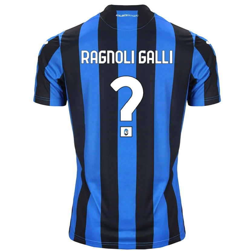 Danxen Mujer Camiseta Federico Ragnoli Galli #0 Azul Negro 1ª Equipación 2024/25 La Camisa México