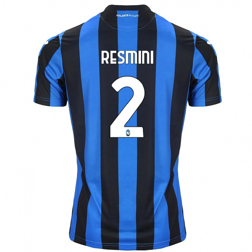 Danxen Mujer Camiseta Martina Resmini #2 Azul Negro 1ª Equipación 2024/25 La Camisa México