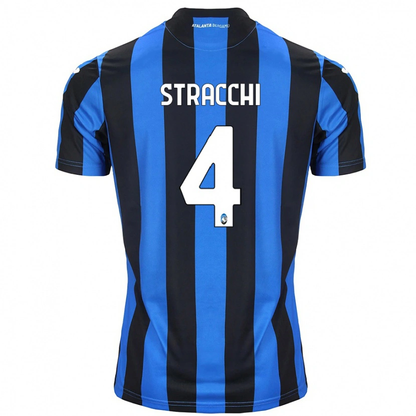 Danxen Mujer Camiseta Daniela Stracchi #4 Azul Negro 1ª Equipación 2024/25 La Camisa México
