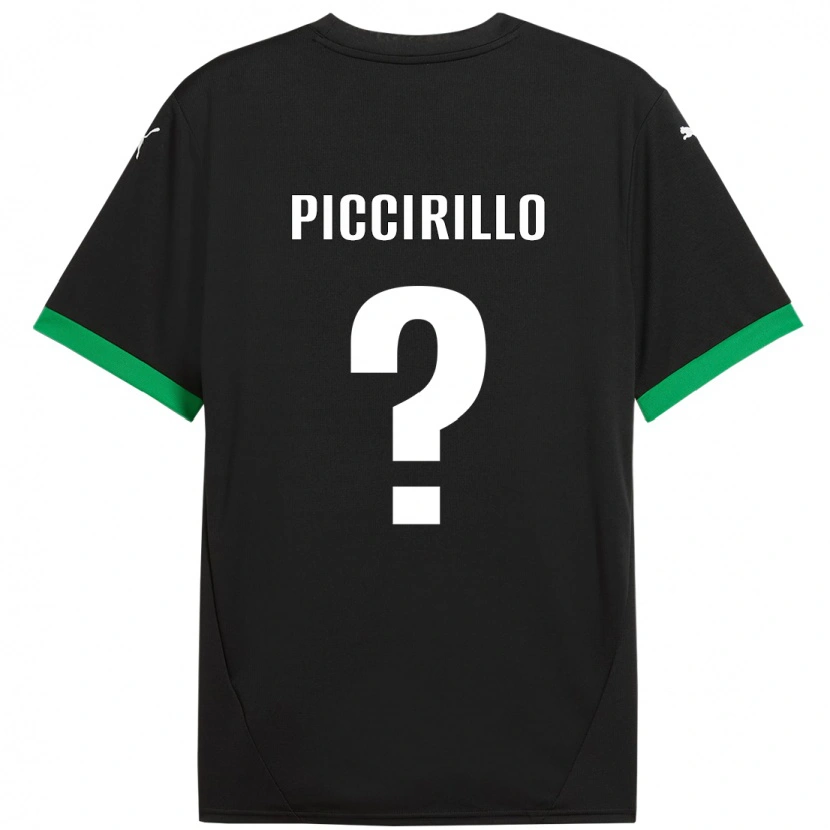 Danxen Mujer Camiseta Michele Piccirillo #0 Negro Verde Oscuro 1ª Equipación 2024/25 La Camisa México