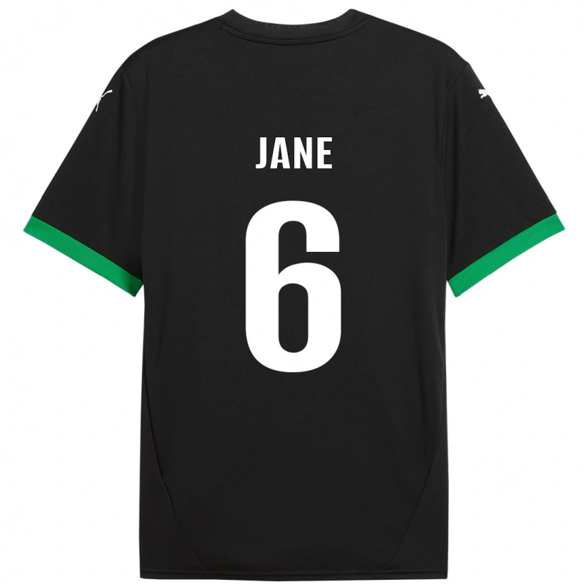 Danxen Mujer Camiseta Refiloe Jane #6 Negro Verde Oscuro 1ª Equipación 2024/25 La Camisa México